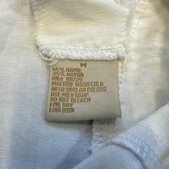 Y2K Ivory Babydoll Dress Medium Fairycore Boho Frayed Corset Style Mini Festival - Picture 8 of 12